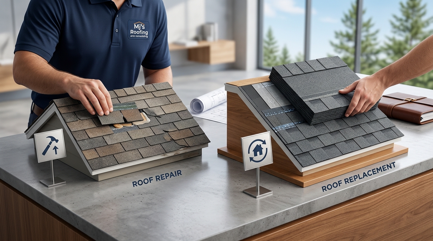 Cost of Roof Replacement vs Repair in NC: 2024 Guide