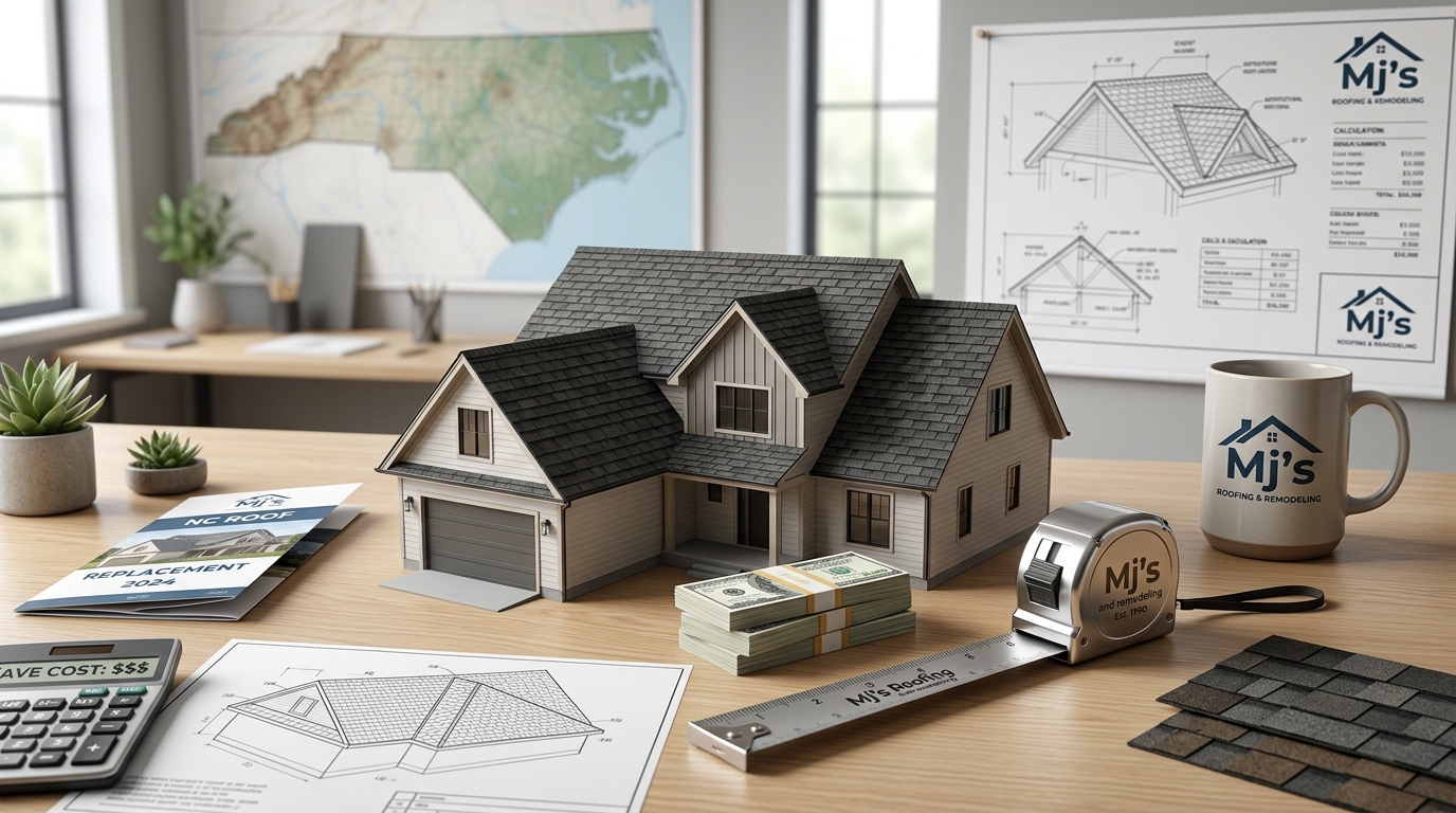 Discover the average cost of roof replacement in NC 2024. Our expert guide covers material prices, labor rates, and key factors for North Carolina homeowners.