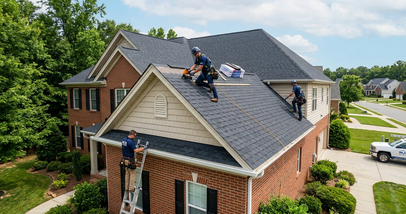 Common Signs of Roof Storm Damage for NC Homeowners