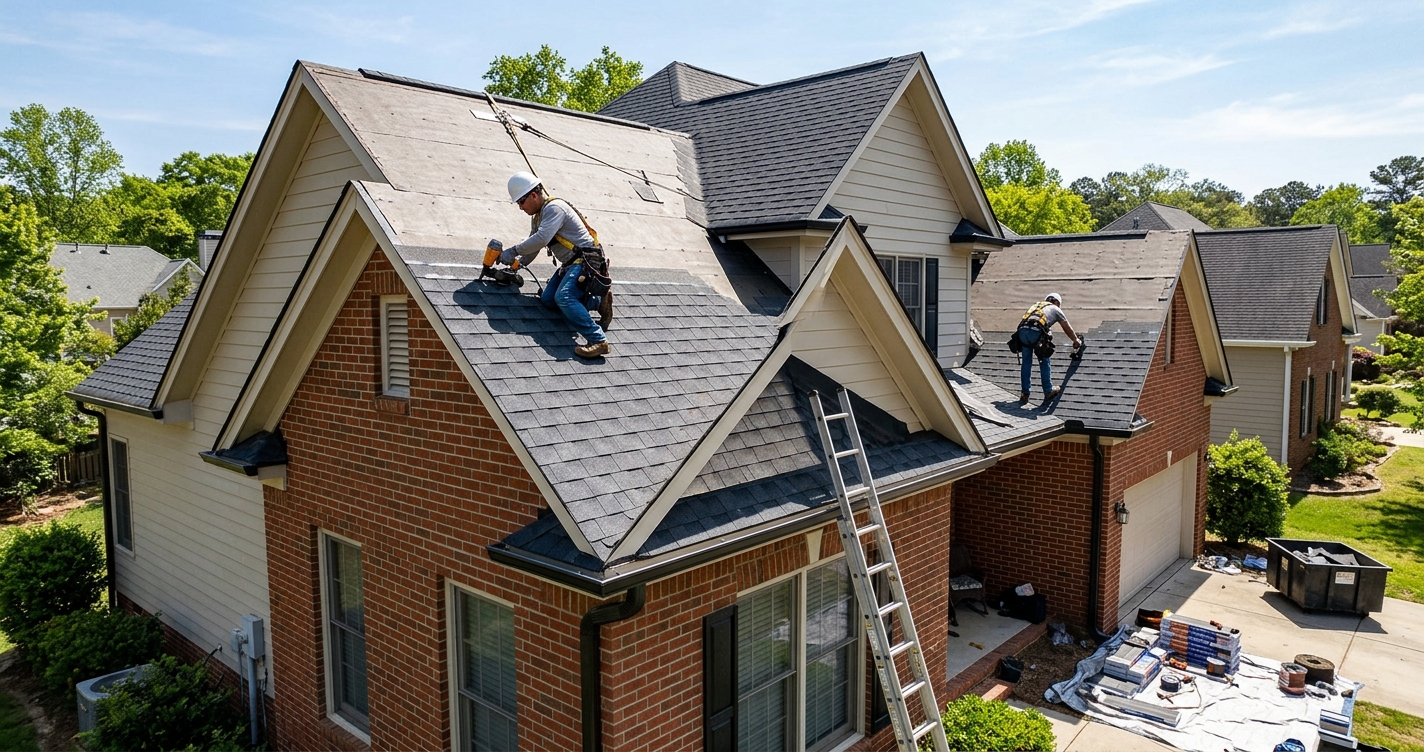 Average Cost of Roof Replacement in North Carolina (2024 Guide)