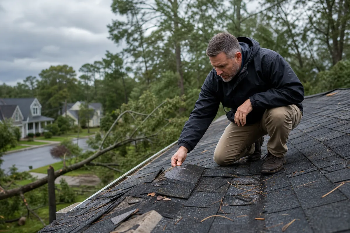 Common Signs of Storm Damage on NC Roofs: A Local Guide
