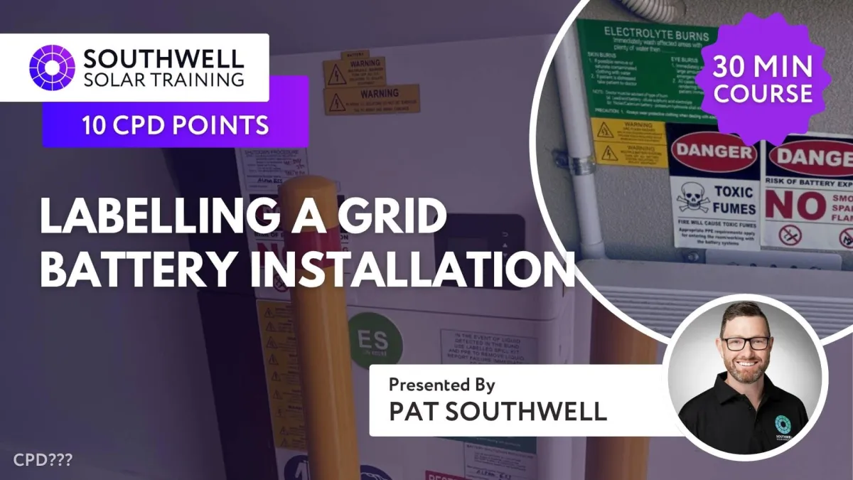 Solar CPD Course - Visual Defects of a Solar Installation