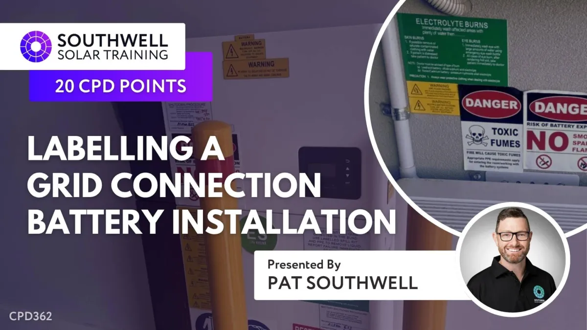 Solar CPD Course - Visual Defects of a Solar Installation