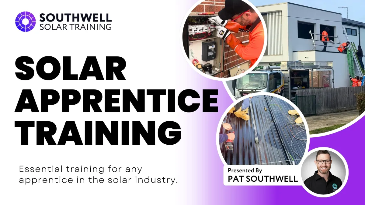 Solar CPD Course - Testing a Solar Installation
