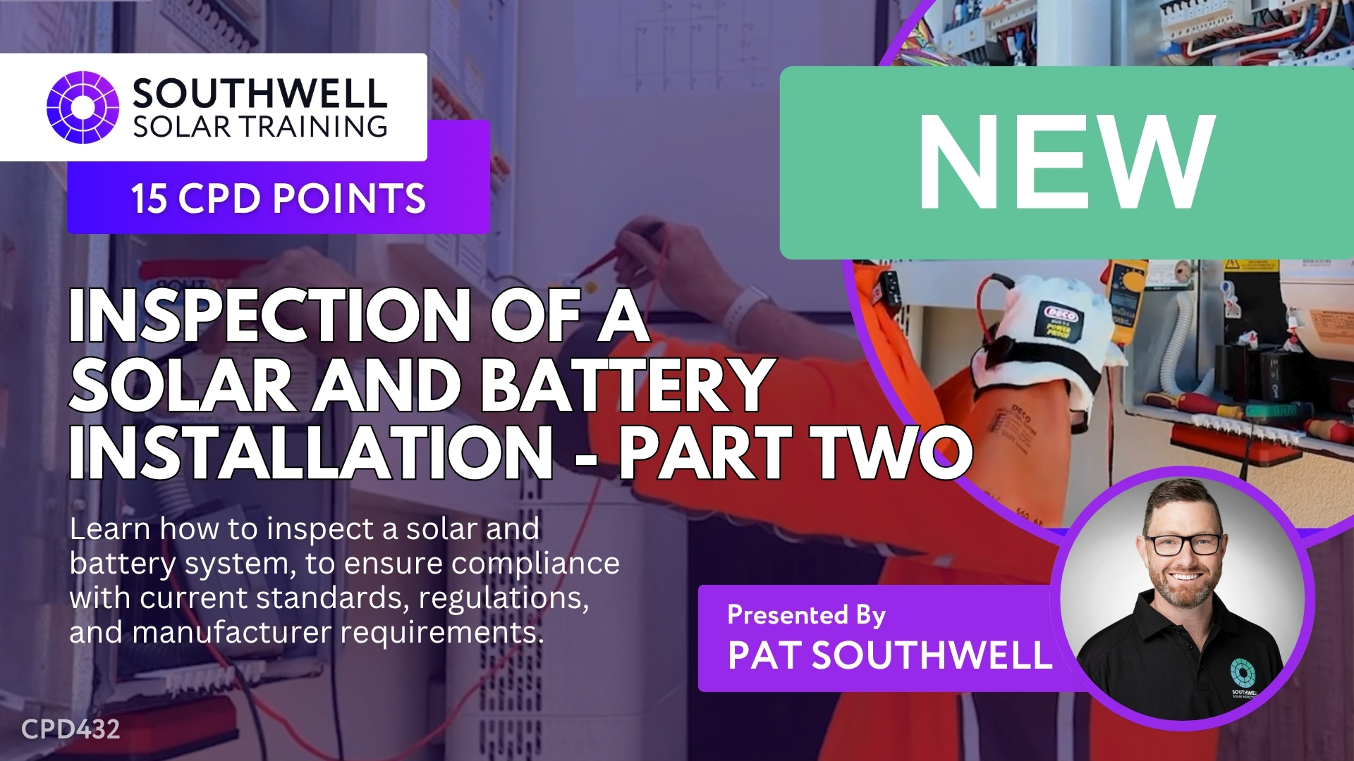 Solar CPD Course - Testing a Solar Installation