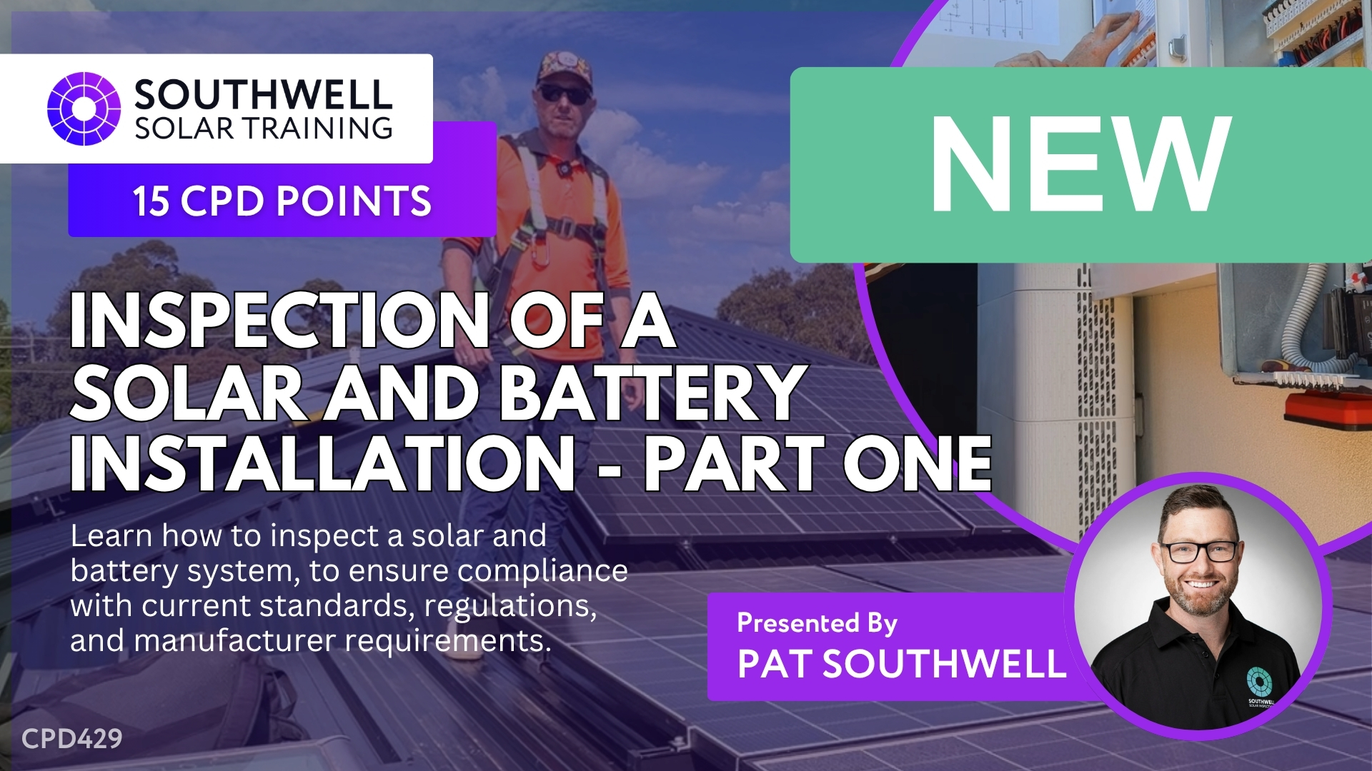 Solar CPD Course - Testing a Solar Installation