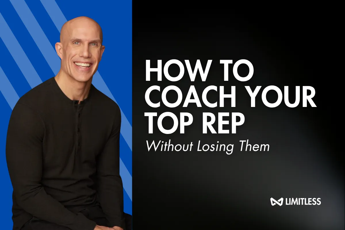 How to Coach Your Top Rep Without Losing Them