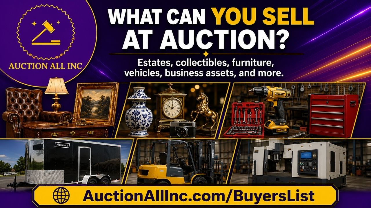 What Can You Sell at Auction? A Helpful Guide for Brevard County Sellers