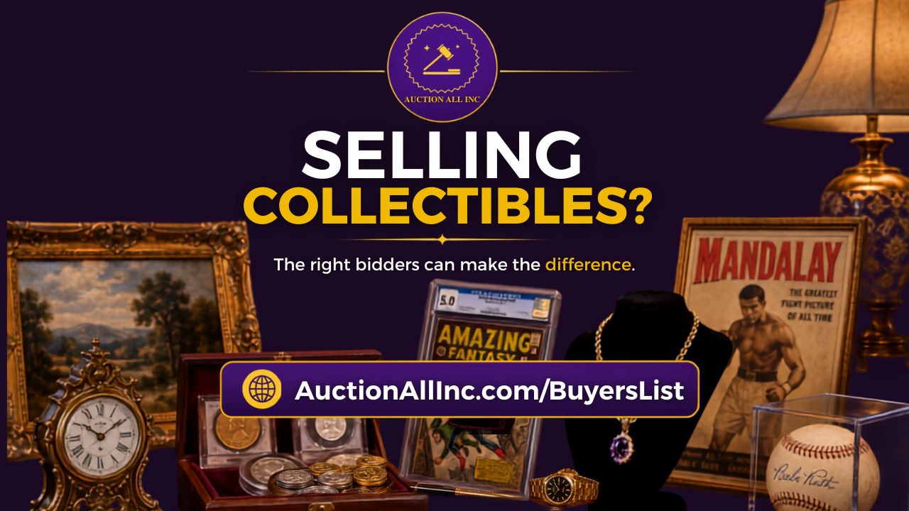 Selling Collectibles at Auction: How to Reach the Right Bidders