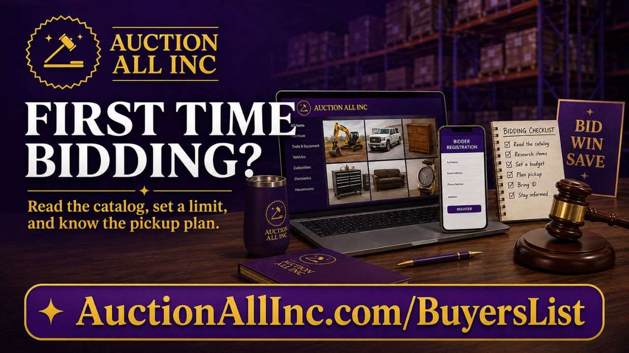 First Time Bidding in an Online Auction? A Beginner’s Guide