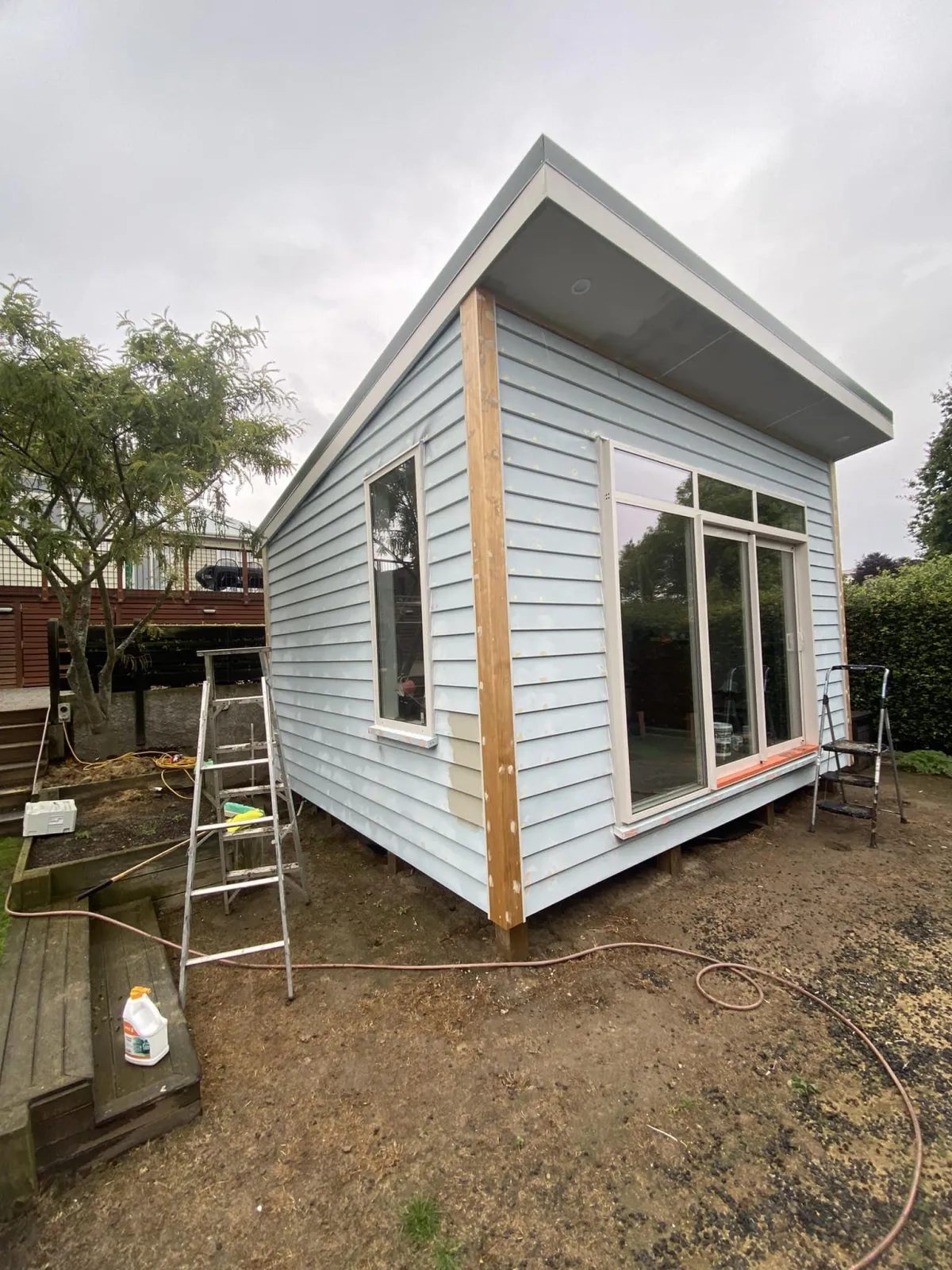 Smooth plasterboard finish in Otago ready for interior painting