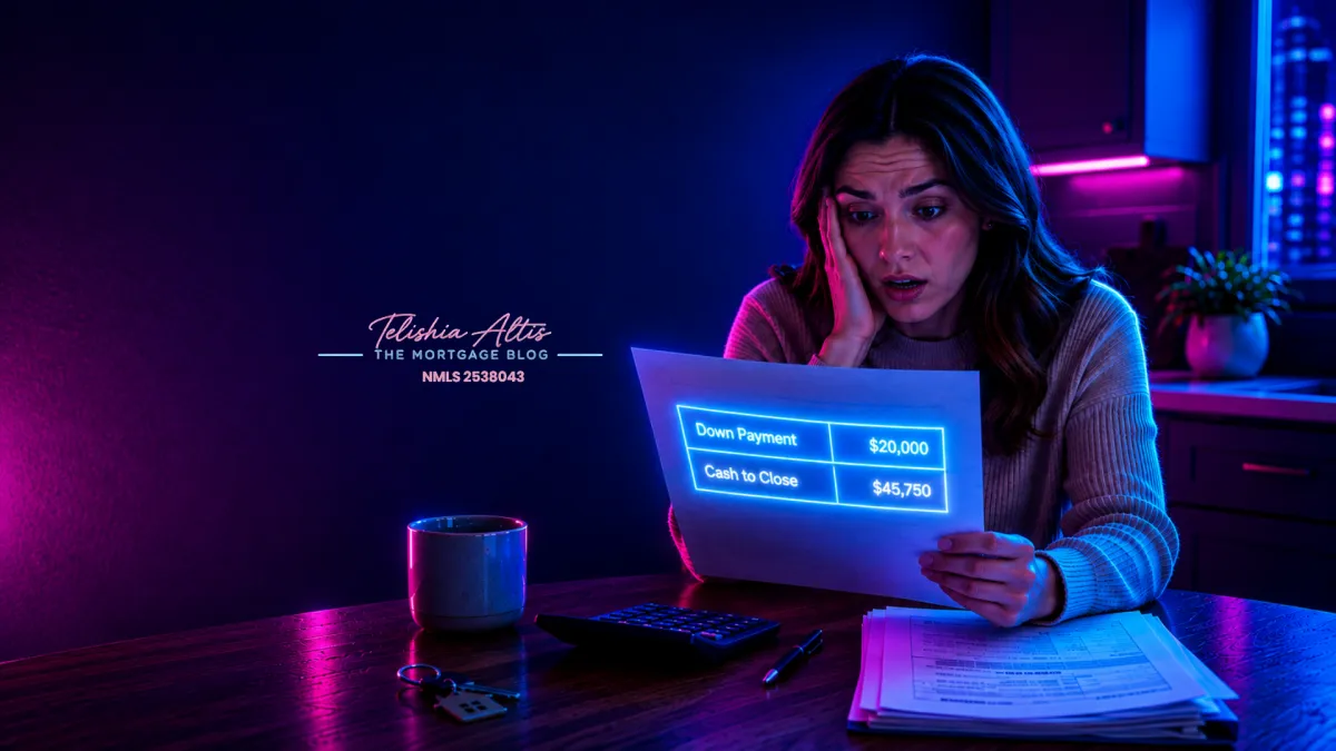 Why Is My Cash to Close Higher Than My Down Payment?