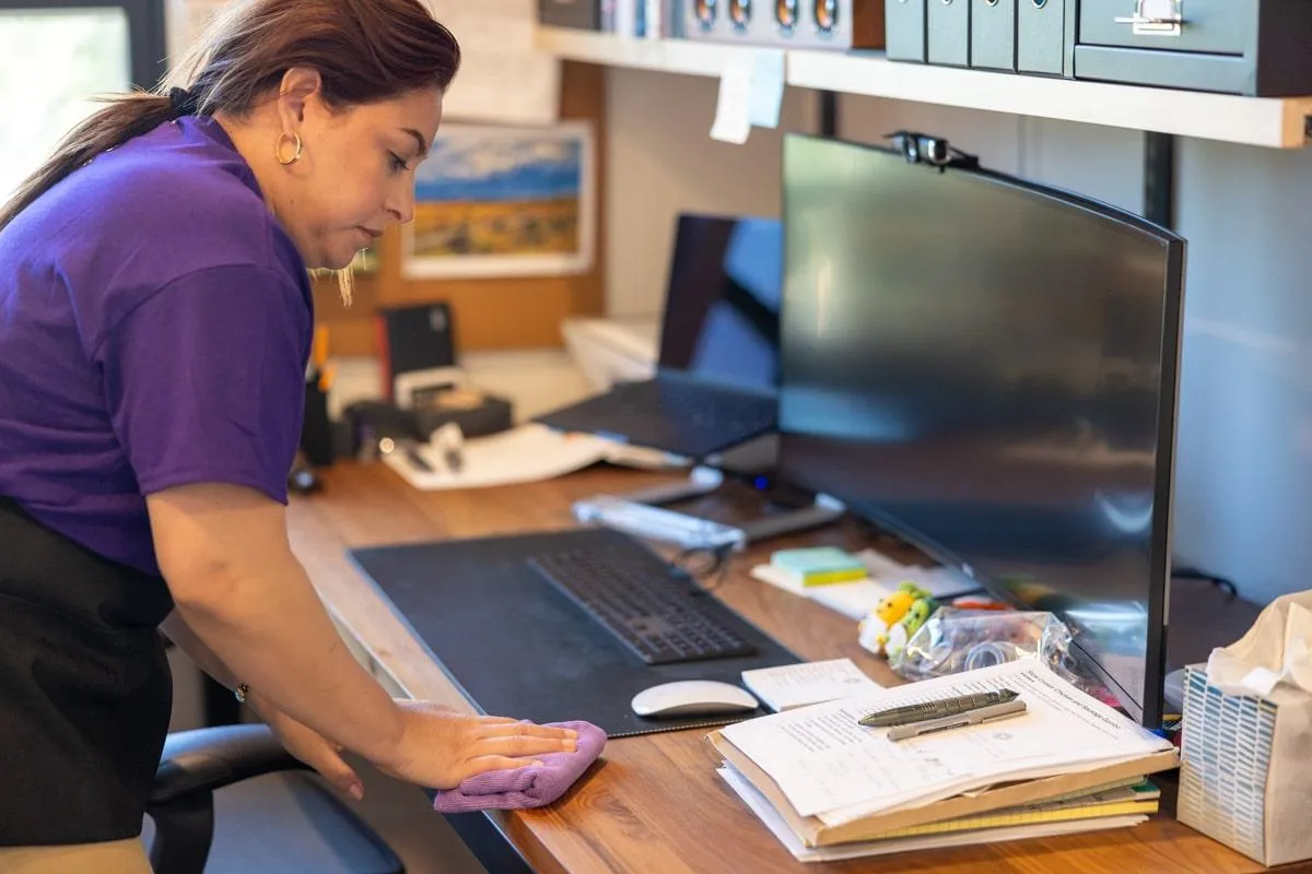 room and kitchen Clean