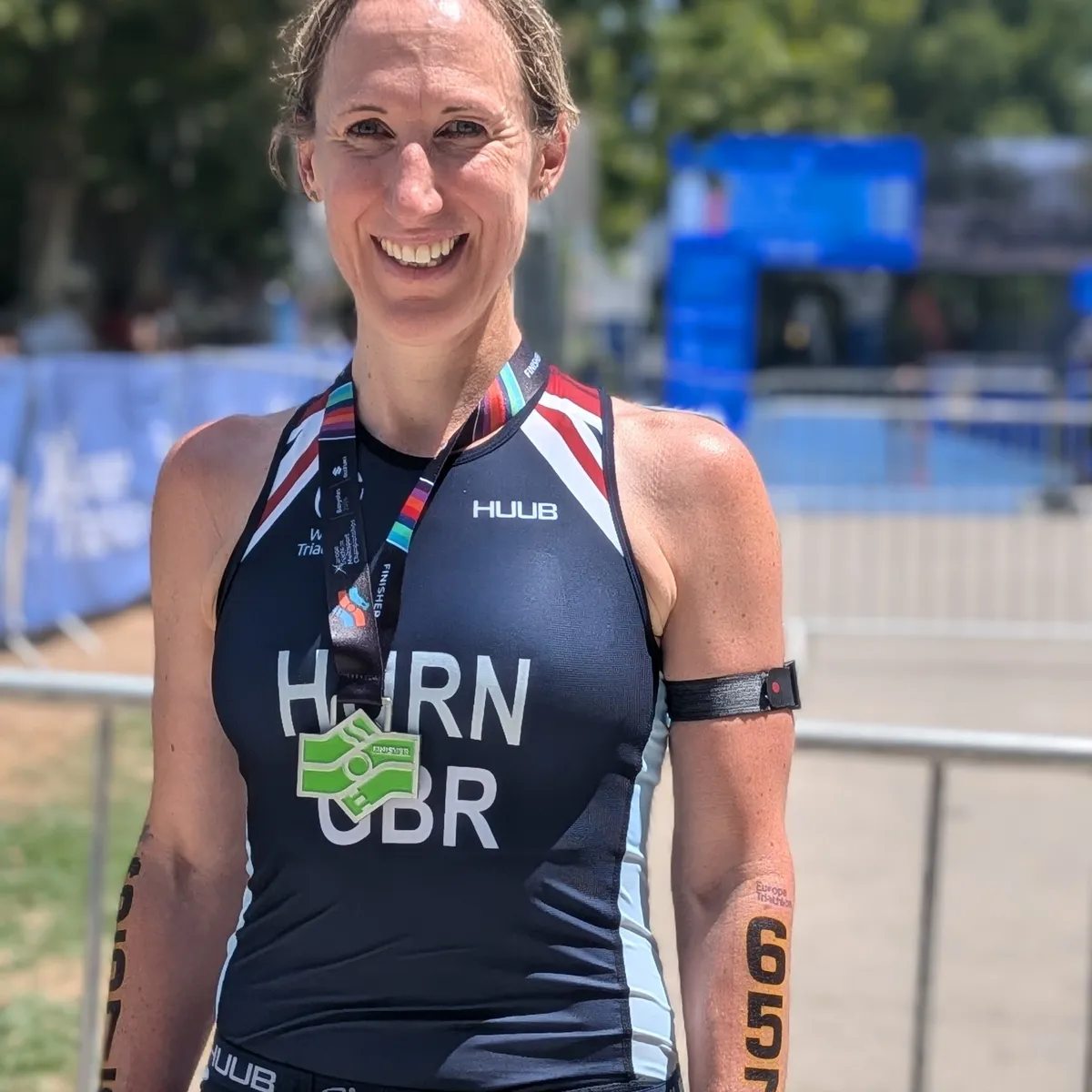 Triathlon coach Lucy Hurn