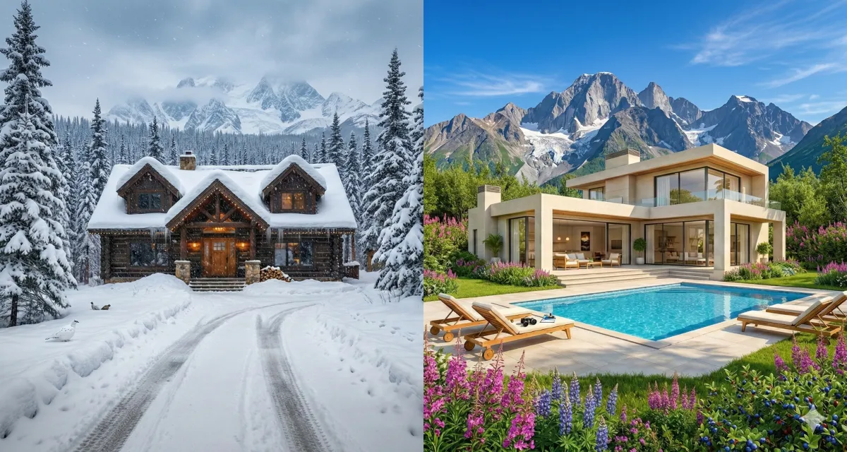 Seasonal Listing Tips: Winter vs. Summer Photography in Alaska