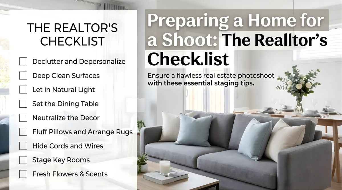 Preparing a Home for a Shoot: The Realtor’s New Mexico Checklist: A Complete Guide for New Mexico Realtors (2026)