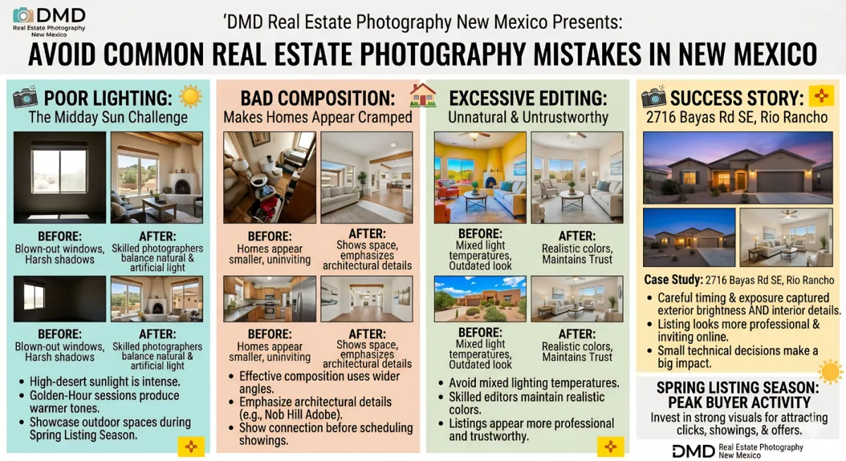 Albuquerque Real Estate Photographer Tips: Mistakes to Avoid