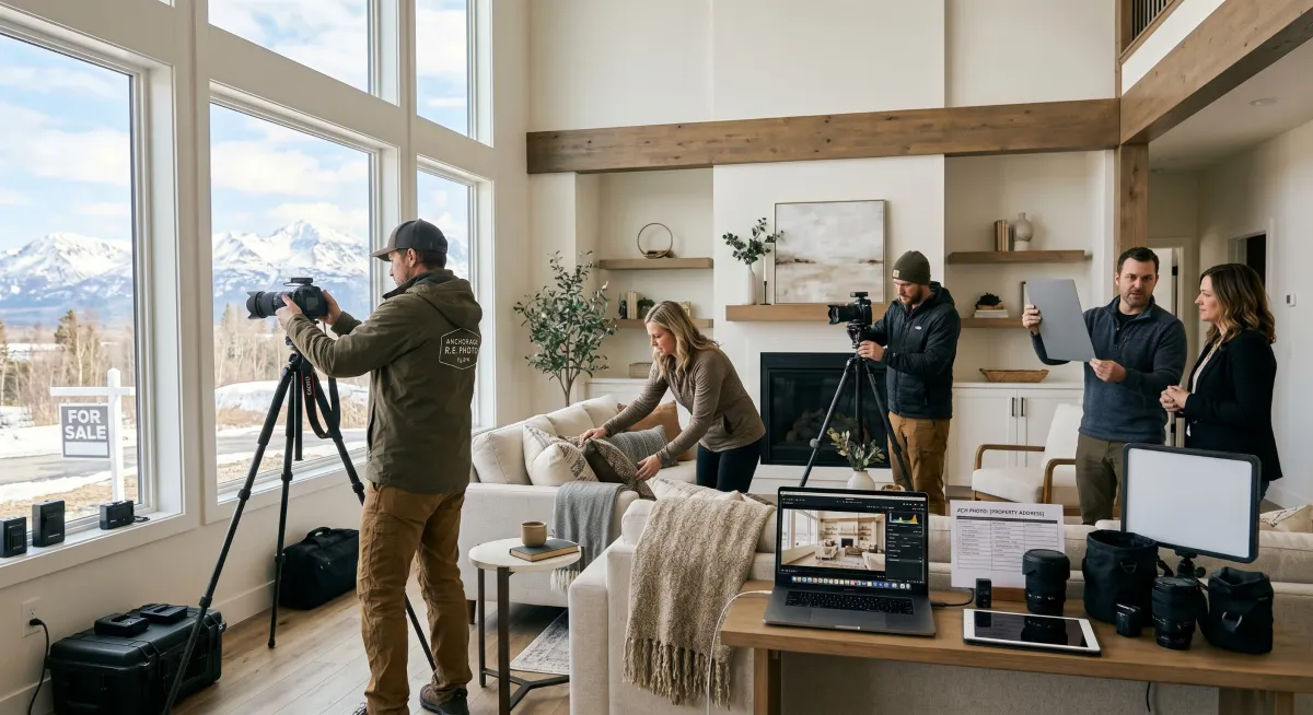 Real Estate Photographer Anchorage: Behind the Scenes on a Shoot in Alaska