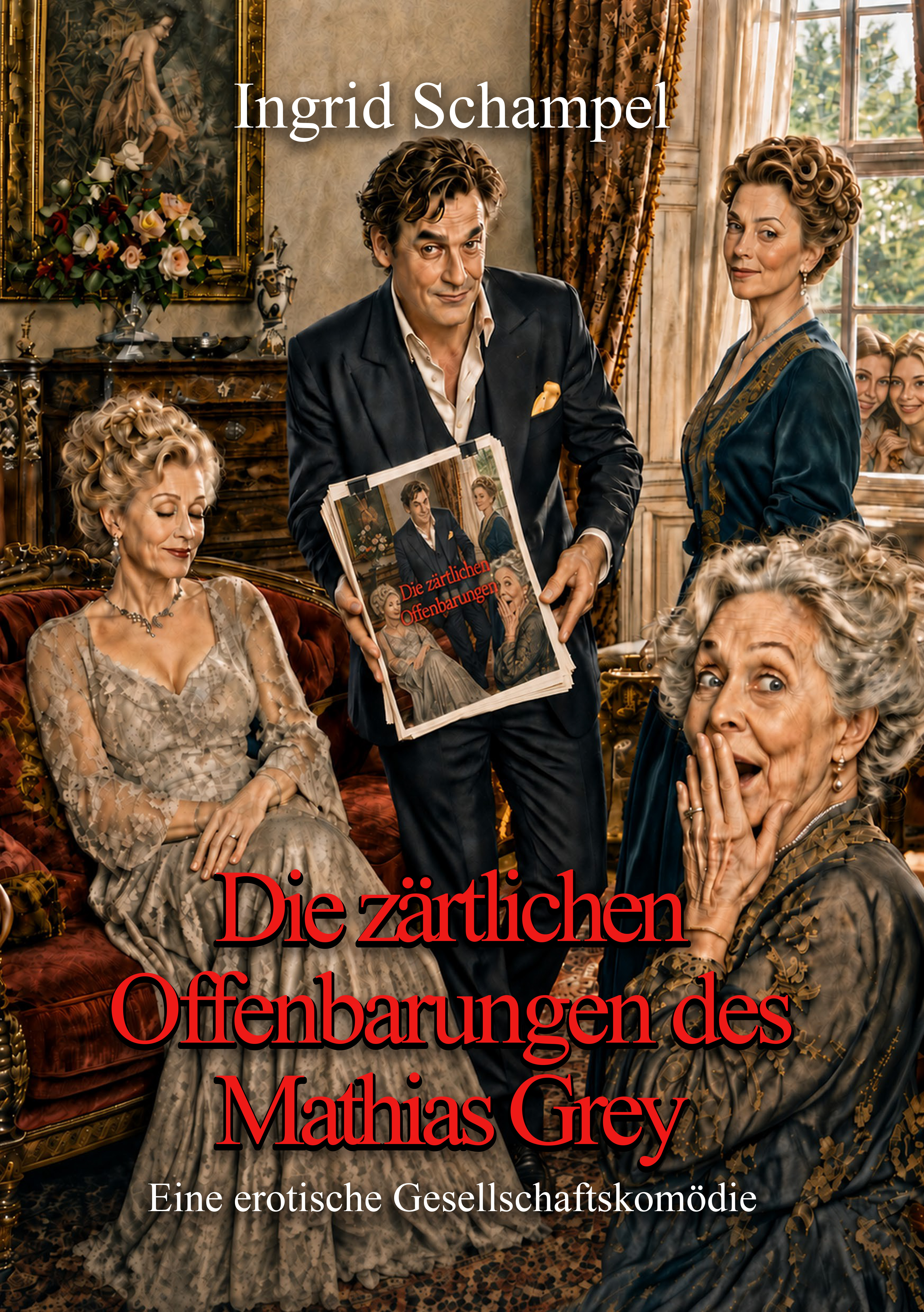 Typografischer Platzhalter für das Cover von „Die zärtlichen Offenbarungen des Mathias Grey“ – bitte durch das echte Buchcover ersetzen