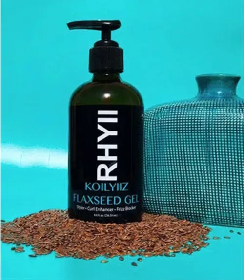 Product photo of RHYII by Richele's KOILYIIZ FLAXSEED OIL for natural hair [RbRx Apothecary] for Etsy Journal