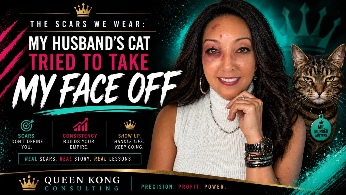 The Scars We Wear: My Husband’s Cat Tried to Take My Face Off