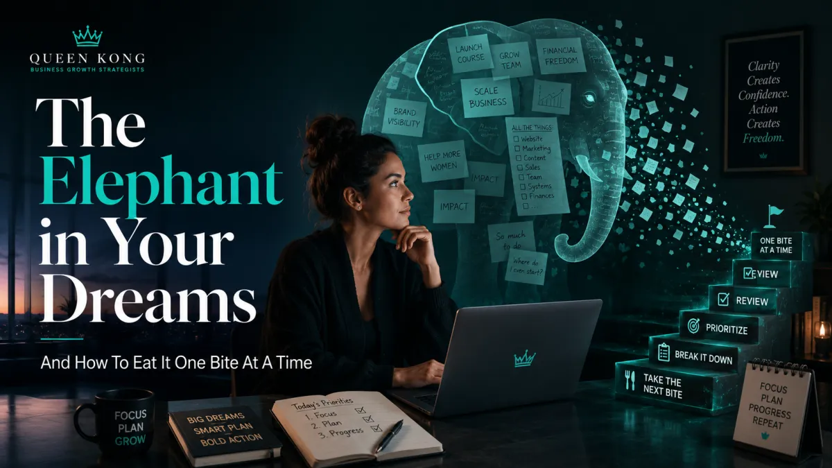 The Elephant in Your Dreams (and How to Eat It One Bite at a Time)