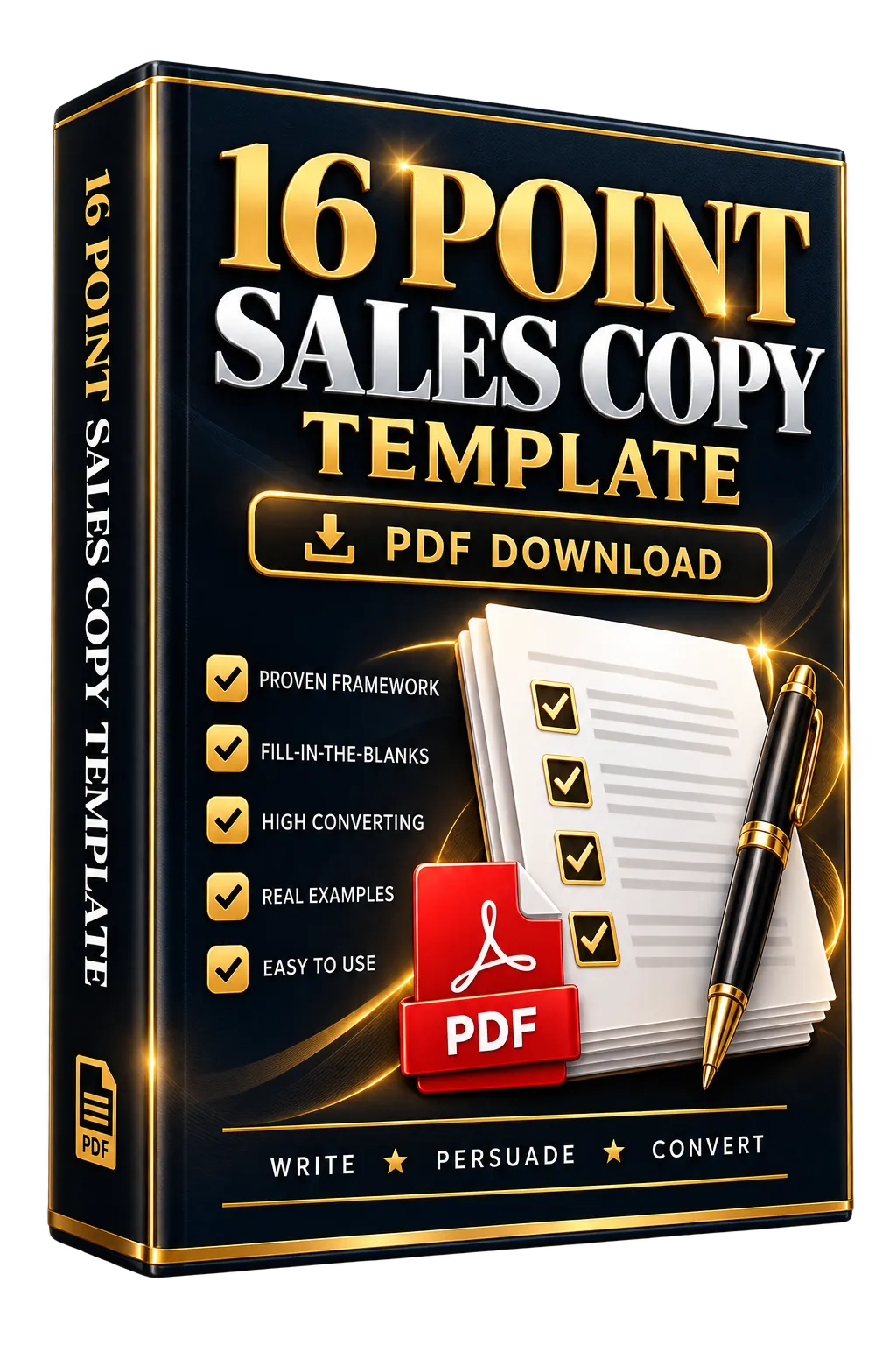 16 Point Sales Copy Template