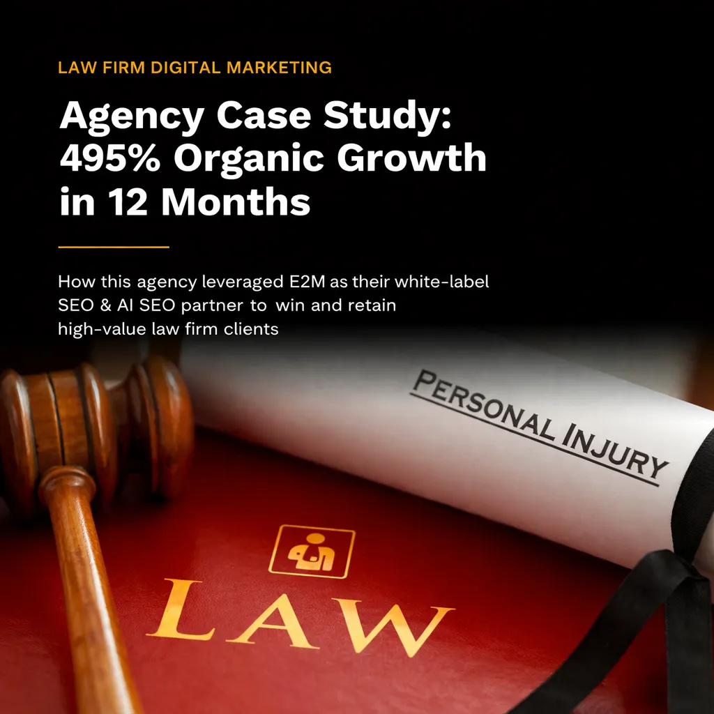Agency Case Study: 495% Organic Growth In 12 Months