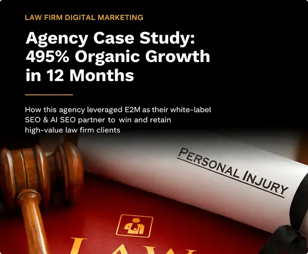 Agency case study for Law Firm