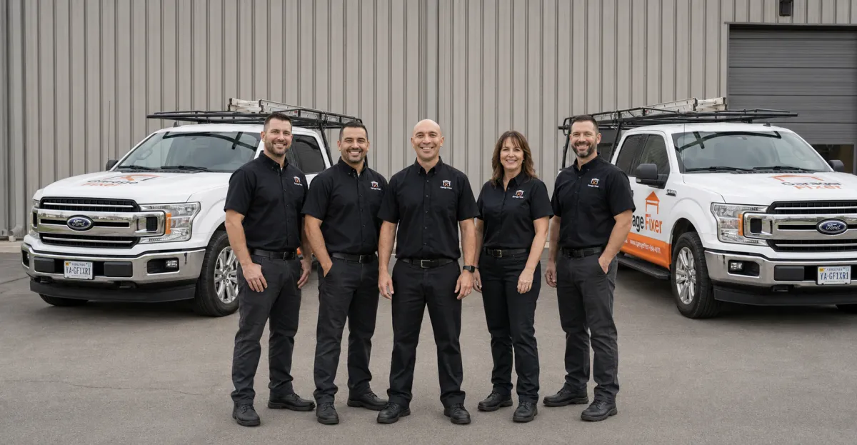 Garage Fixer veteran-owned garage door repair team in Hampton Roads, VA