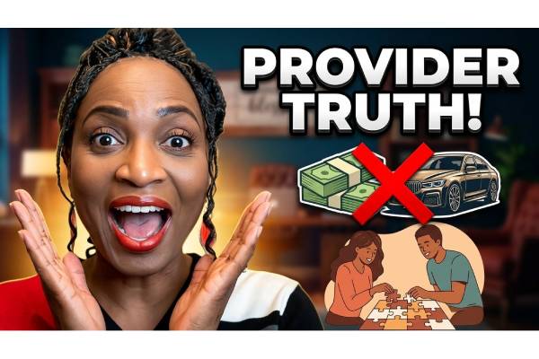 provider does not mean rich man