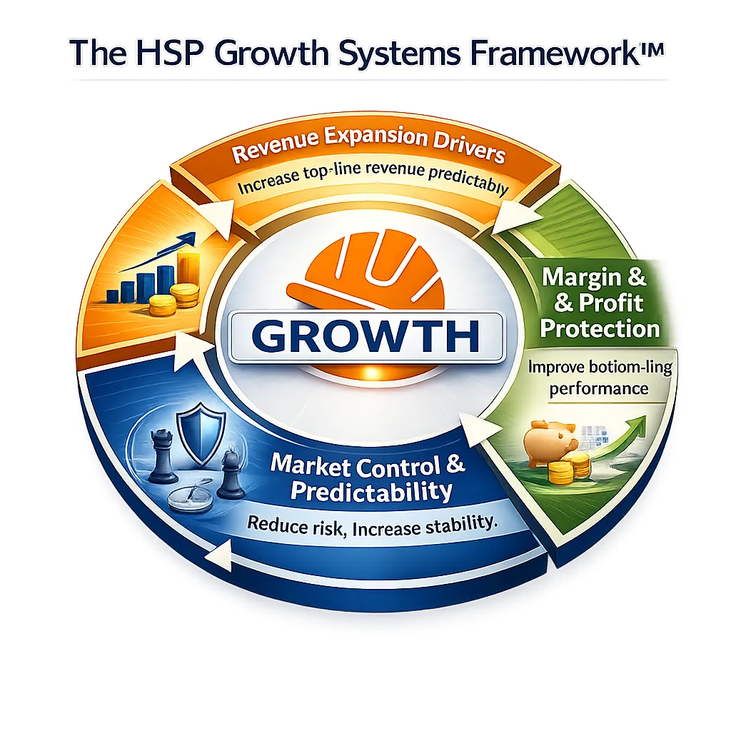 HSP Growth Systems Framework graphic