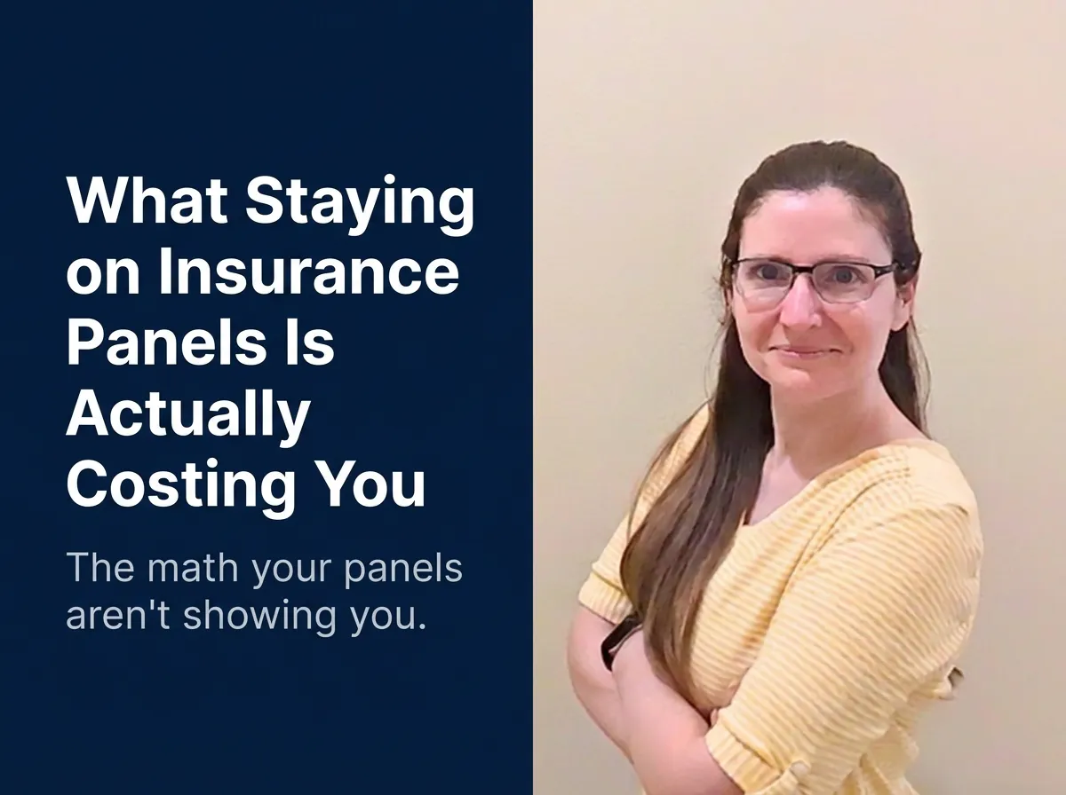 What Staying on Insurance Panels Is Actually Costing You