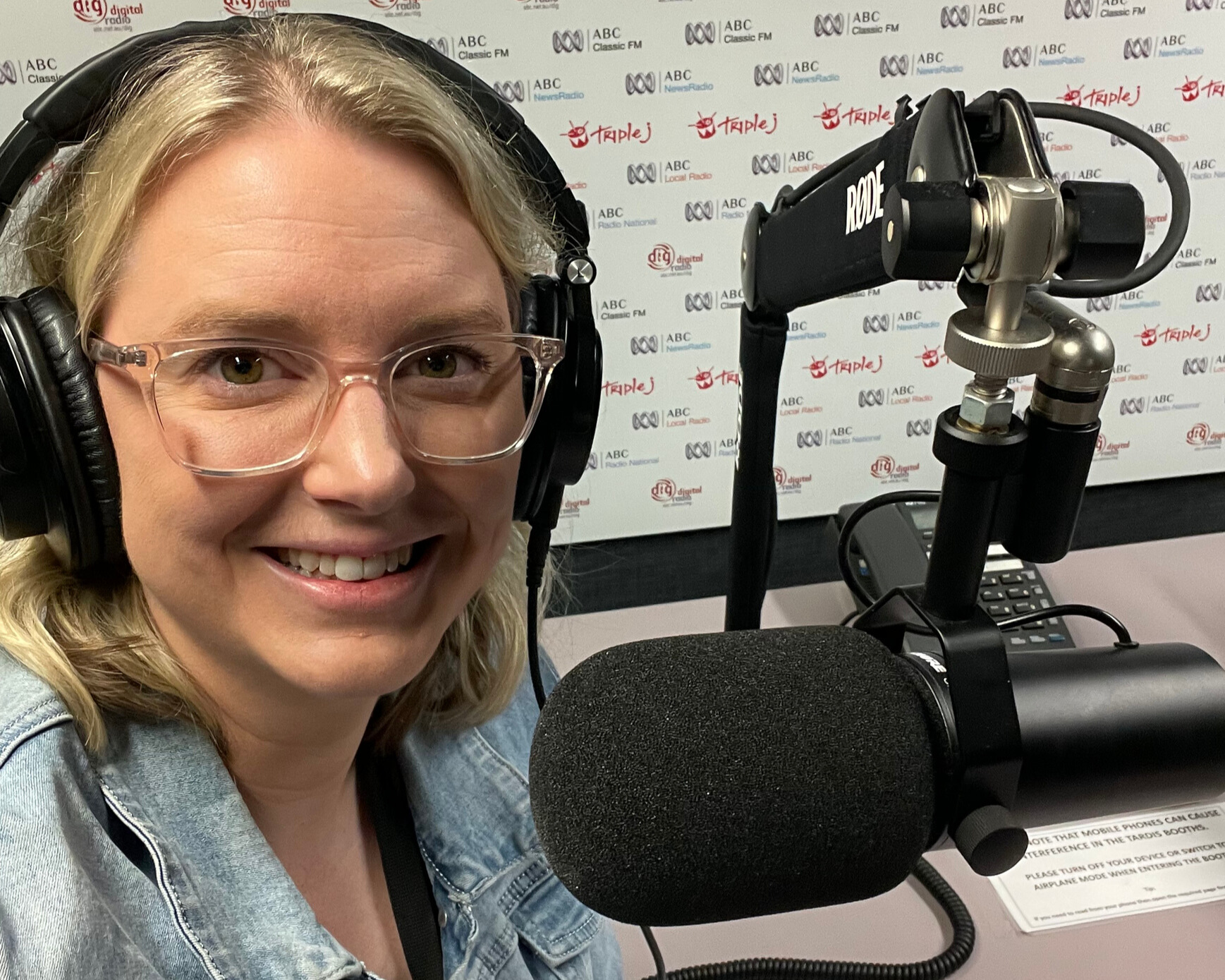 Gab Burke at the ABC in Sydney