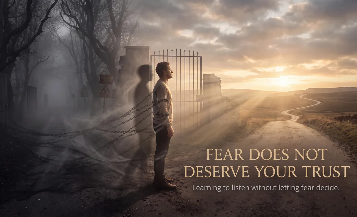 Fear Does Not Deserve Your Trust