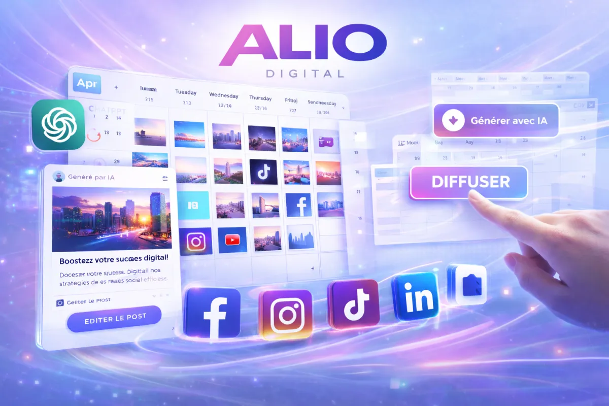 Gérez tous vos réseaux sociaux depuis une plateforme puissante et centralisée