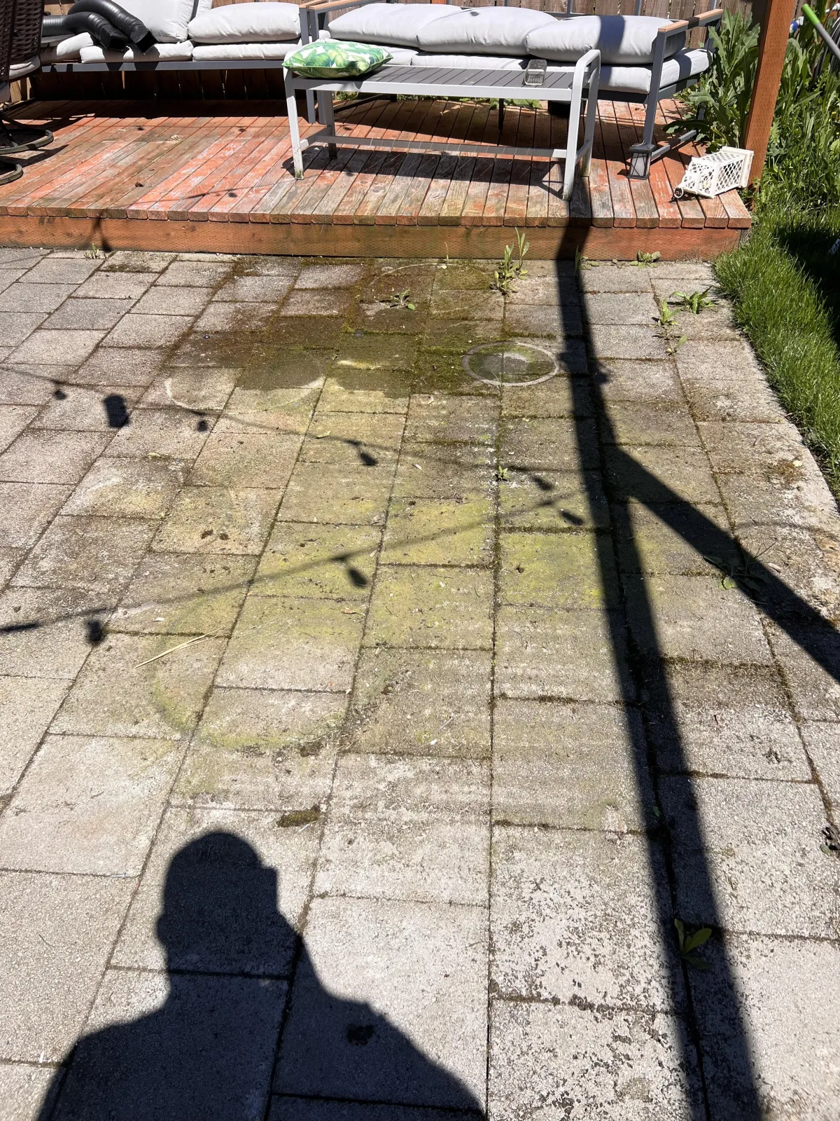 Before Pressure Washing at Diamond PT Clean