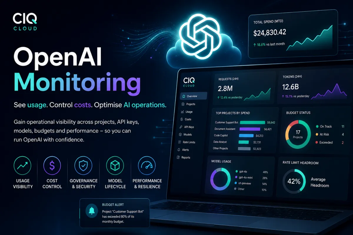 OpenAI Monitoring - CIQ Cloud