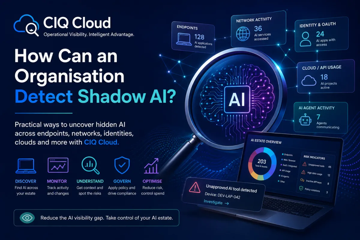 How to Detect Shadow AI in Your Organisation | CIQ Cloud