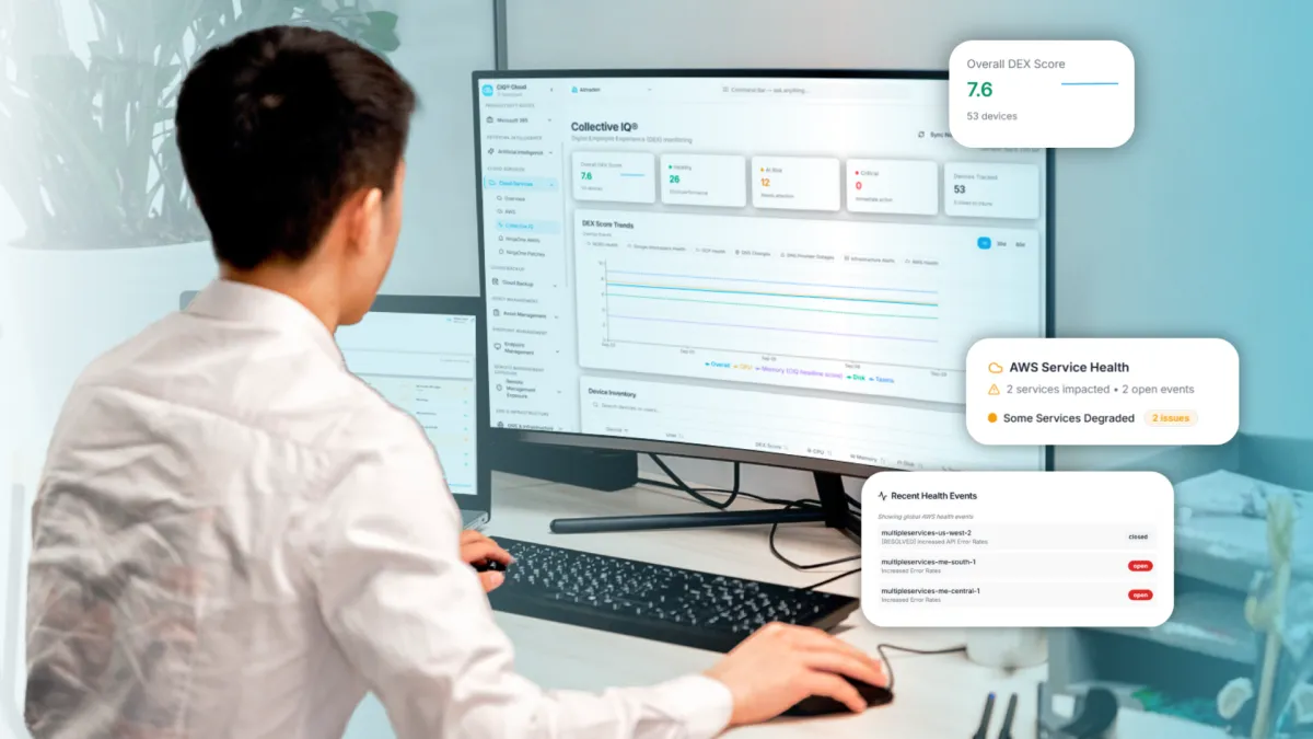 CIQ Cloud for m365 monitoring forMSPs