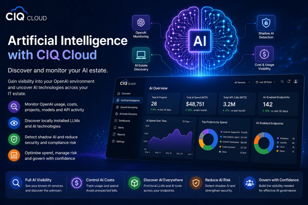 AI Discovery & OpenAI Monitoring Features | CIQ Cloud