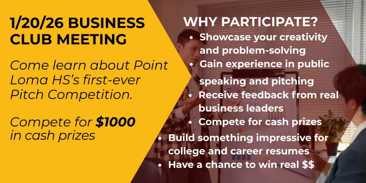 Business Club Pitch Competition Meeting