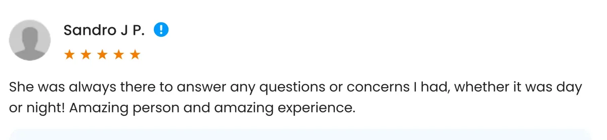 Isabelle Mortgages Advisor testimonial