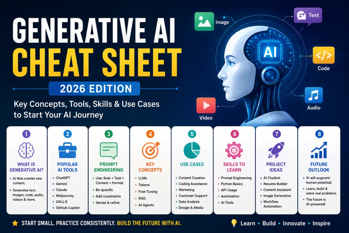 Generative AI Cheat Sheet