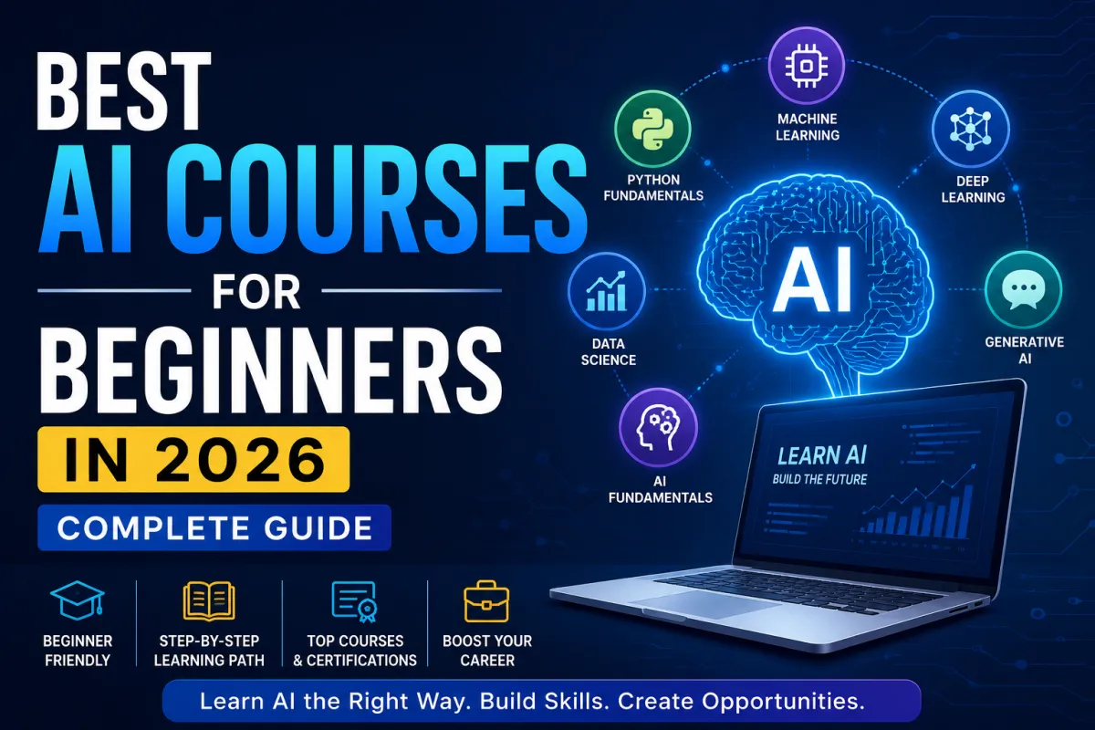 Best AI Courses for Beginners in 2026