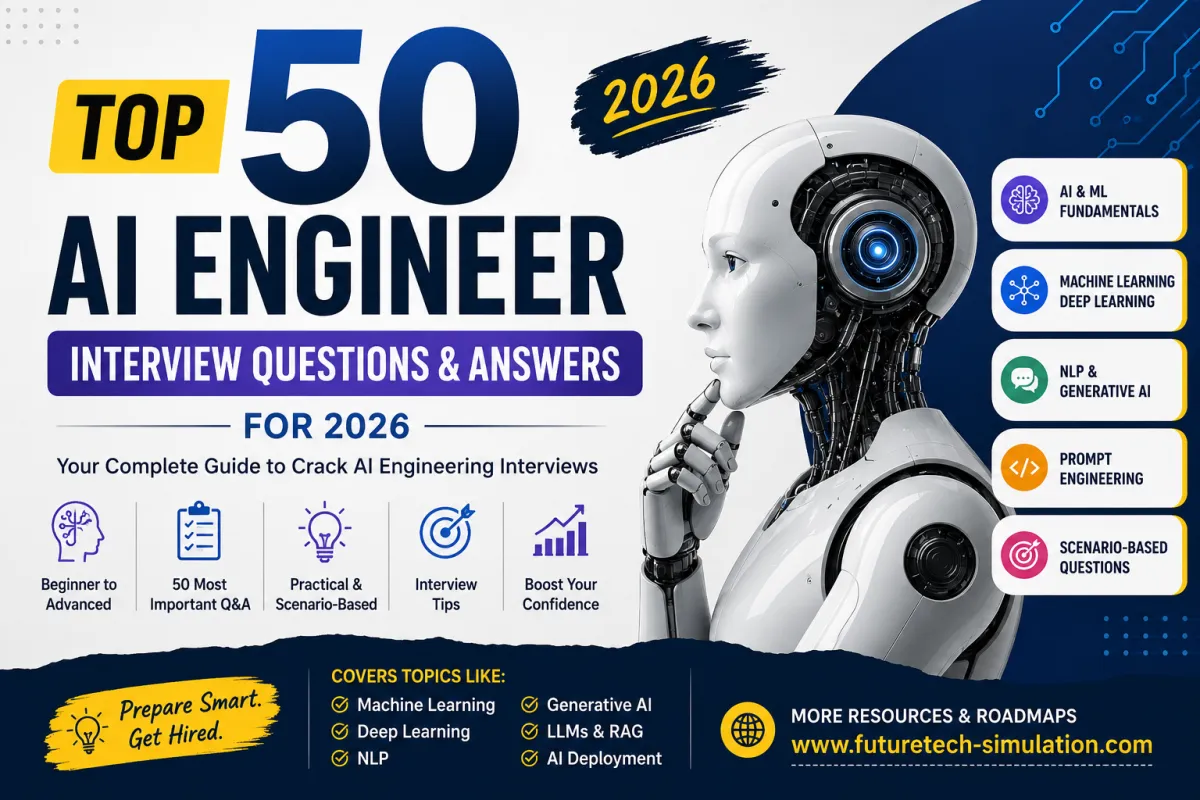 Top 50 AI Engineer Interview Questions and Answers