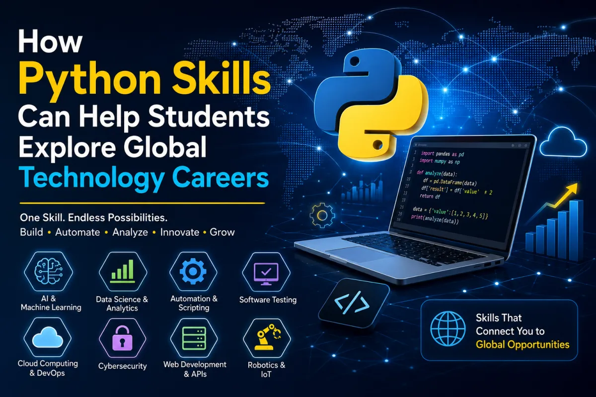 How Python Skills Can Help Students Explore Global Technology Careers