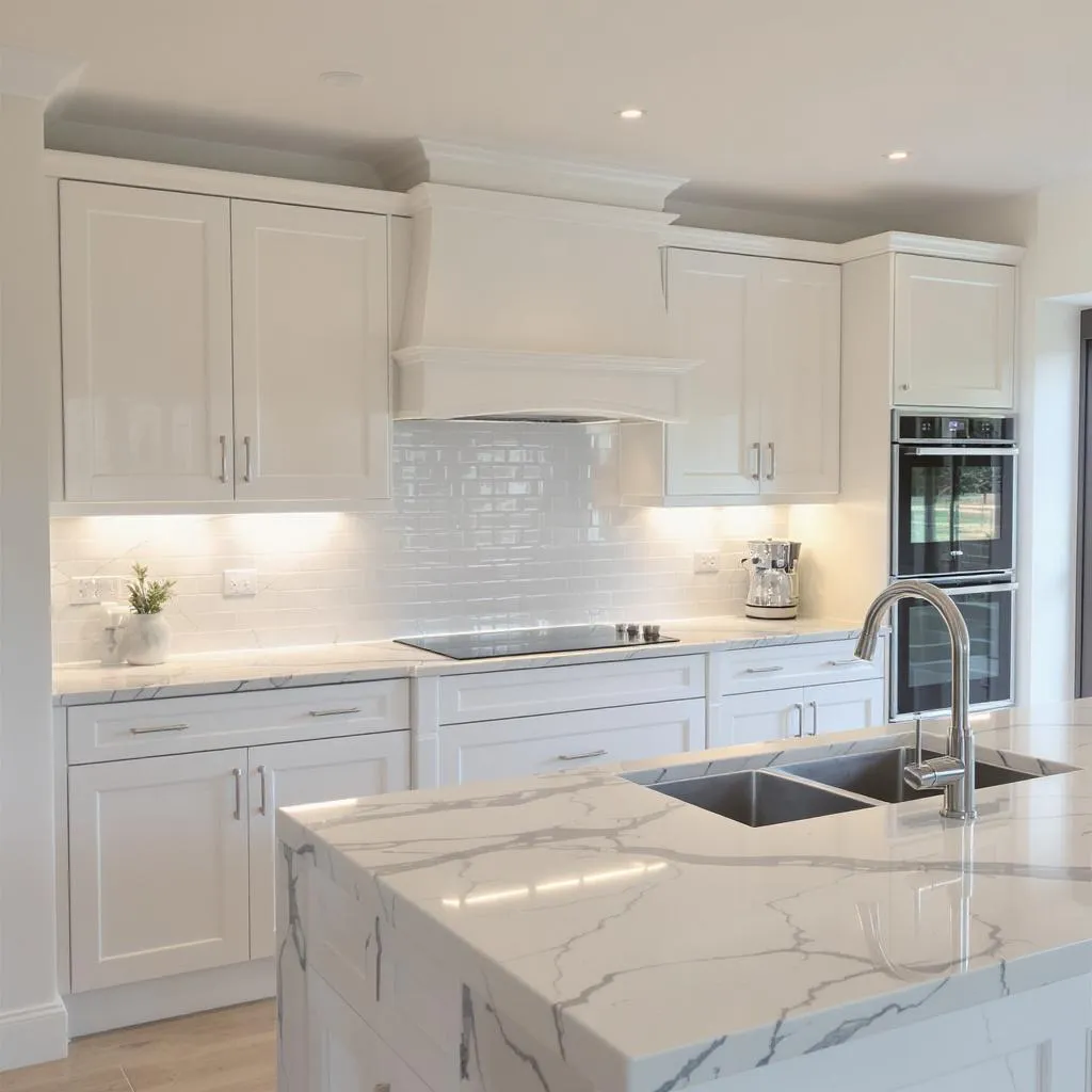 Spray Kitchen Cabinets Fulham