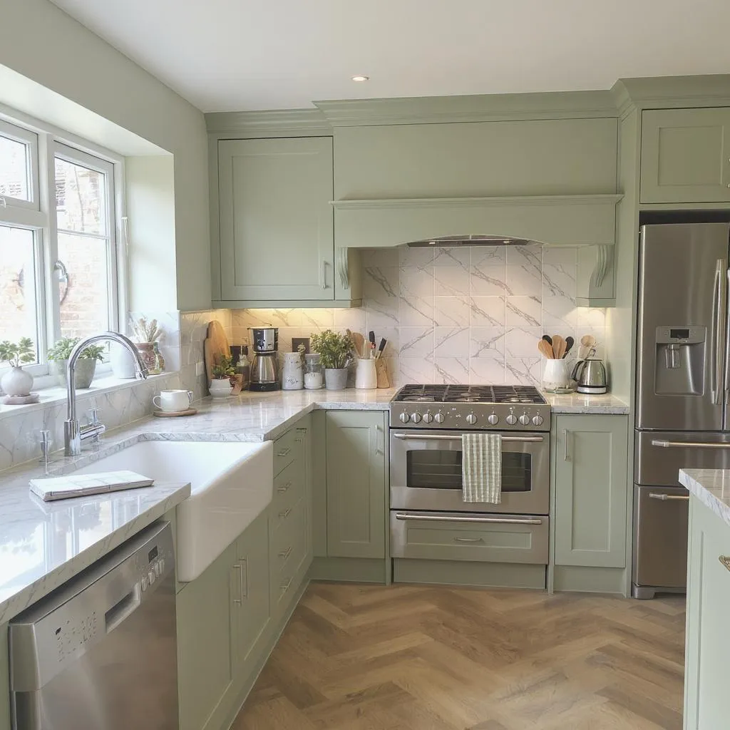 Spray Kitchen Cabinets Chelsea