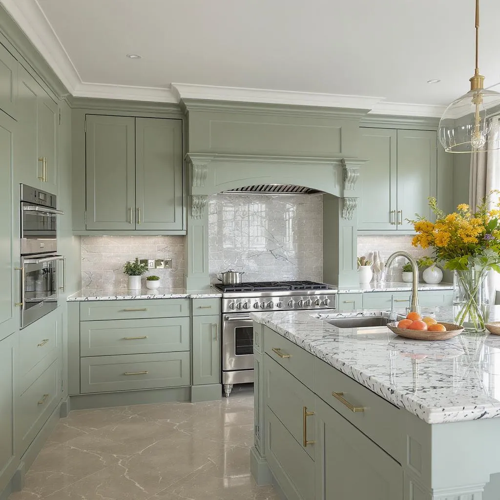 Spray Kitchen Cabinets Battersea
